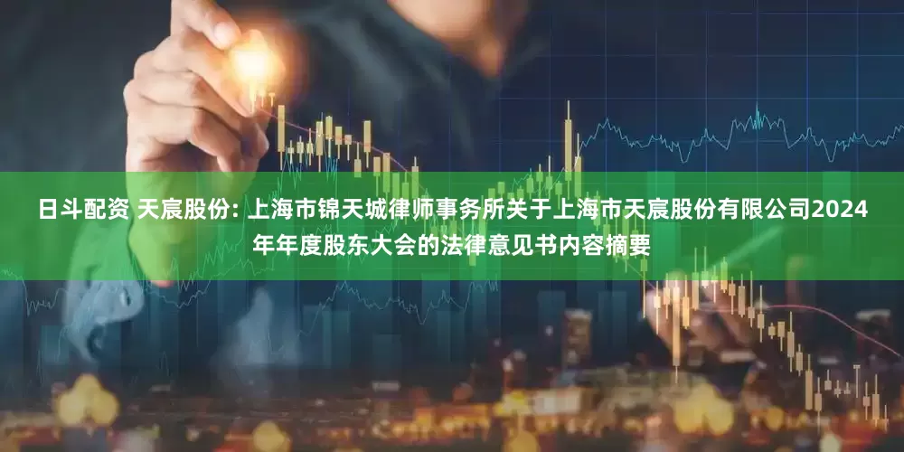 日斗配资 天宸股份: 上海市锦天城律师事务所关于上海市天宸股份有限公司2024年年度股东大会的法律意见书内容摘要